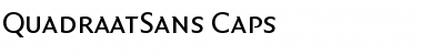 Download QuadraatSans-Caps Font Download QuadraatSans-Caps Font