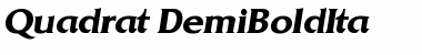 Download Quadrat-DemiBoldIta Font Download Quadrat-DemiBoldIta Font