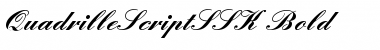 Download QuadrilleScriptSSK Font Download QuadrilleScriptSSK Font