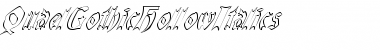 Download QuaelGothicHollowItalics Font Download QuaelGothicHollowItalics Font