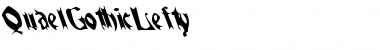 Download QuaelGothicLefty Font Download QuaelGothicLefty Font