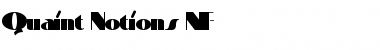Download Quaint Notions NF Font Download Quaint Notions NF Font