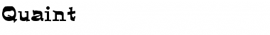 Download Quaint Font Download Quaint Font