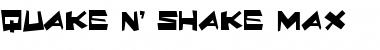 Download Quake & Shake Max Font Download Quake & Shake Max Font