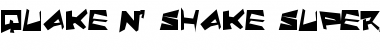 Download Quake & Shake SuperMax Font Download Quake & Shake SuperMax Font