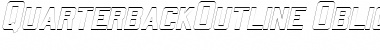 Download QuarterbackOutline Font Download QuarterbackOutline Font
