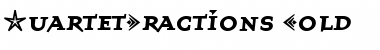 Download QuartetFractions Font Download QuartetFractions Font