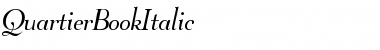 Download QuartierBookItalic Font Download QuartierBookItalic Font