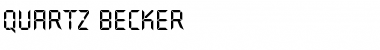 Download Quartz Becker Font Download Quartz Becker Font