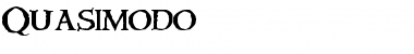 Download Quasimodo Font Download Quasimodo Font