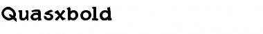 Download Quasxbold Font Download Quasxbold Font