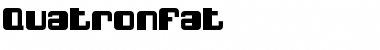 Download QuatronFat Font Download QuatronFat Font