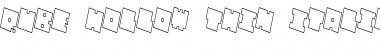 Download QUBE HOLLOW THIN Font Download QUBE HOLLOW THIN Font