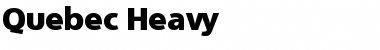 Download Quebec-Heavy Font Download Quebec-Heavy Font