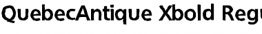Download QuebecAntique-Xbold Font Download QuebecAntique-Xbold Font