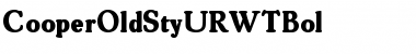 Download CooperOldStyURWTBol Font Download CooperOldStyURWTBol Font
