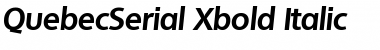 Download QuebecSerial-Xbold Font Download QuebecSerial-Xbold Font