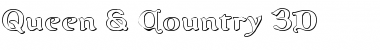Download Queen & Country 3D Font Download Queen & Country 3D Font