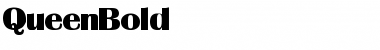 Download QueenBold Font Download QueenBold Font