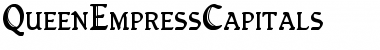 Download QueenEmpressCapitals Font Download QueenEmpressCapitals Font