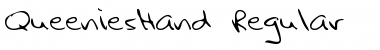 Download QueeniesHand Font Download QueeniesHand Font