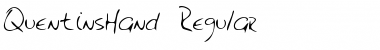 Download QuentinsHand Font Download QuentinsHand Font