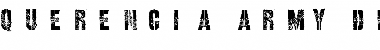 Download Querencia Army DEMO VERSION Font Download Querencia Army DEMO VERSION Font