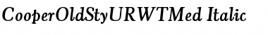 Download CooperOldStyURWTMed Font Download CooperOldStyURWTMed Font