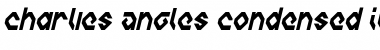 Download Charlie's Angles Condensed Italic Font Download Charlie's Angles Condensed Italic Font