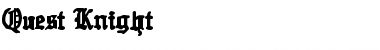 Download Quest Knight Font Download Quest Knight Font
