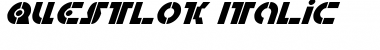 Download Questlok Italic Font Download Questlok Italic Font