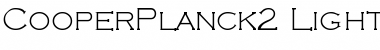 Download CooperPlanck2 Font Download CooperPlanck2 Font