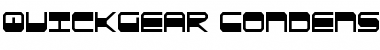 Download QuickGear Condensed Font Download QuickGear Condensed Font