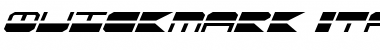 Download Quickmark Italic Font Download Quickmark Italic Font