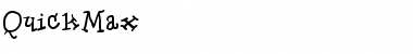 Download QuickMax Font Download QuickMax Font