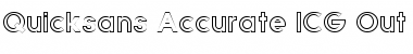 Download Quicksans Accurate ICG Out Font Download Quicksans Accurate ICG Out Font