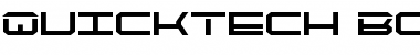 Download QuickTech Bold Font Download QuickTech Bold Font