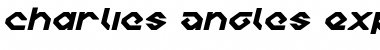 Download Charlie's Angles Expanded Italic Font Download Charlie's Angles Expanded Italic Font