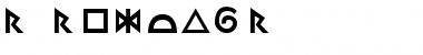 Download R Font Download R Font