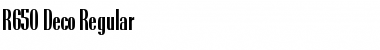 Download R650-Deco Font Download R650-Deco Font