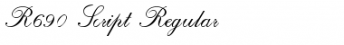 Download R690-Script Font Download R690-Script Font