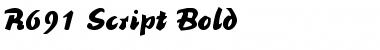 Download R691-Script Font Download R691-Script Font