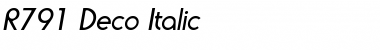 Download R791-Deco Font Download R791-Deco Font