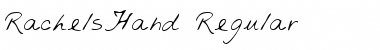 Download RachelsHand Font Download RachelsHand Font