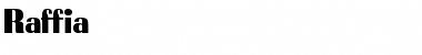 Download Raffia Font Download Raffia Font