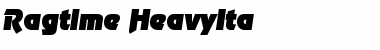 Download Ragtime-HeavyIta Font Download Ragtime-HeavyIta Font