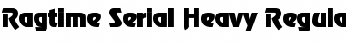 Download Ragtime-Serial-Heavy Font Download Ragtime-Serial-Heavy Font