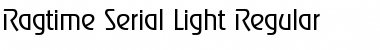 Download Ragtime-Serial-Light Font Download Ragtime-Serial-Light Font