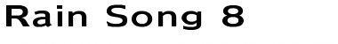 Download Rain Song 8 Font Download Rain Song 8 Font