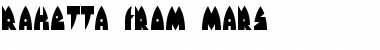 Download Raketta From Mars Font Download Raketta From Mars Font